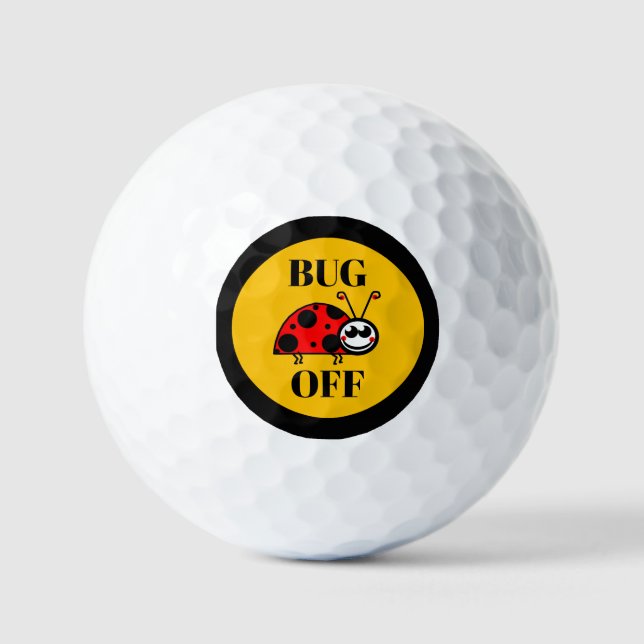 Balles De Golf Boules de golf Bug Off (Recto)