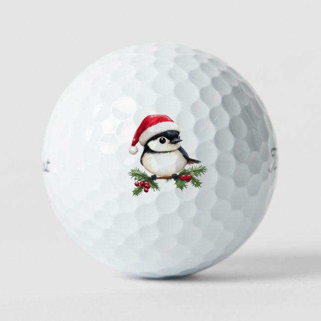 Balles De Golf Boules de golf de Chickadee (Recto)