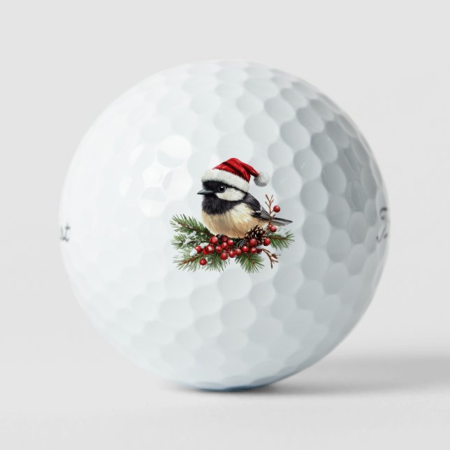 Balles De Golf Boules de golf de Chickadee (Recto)