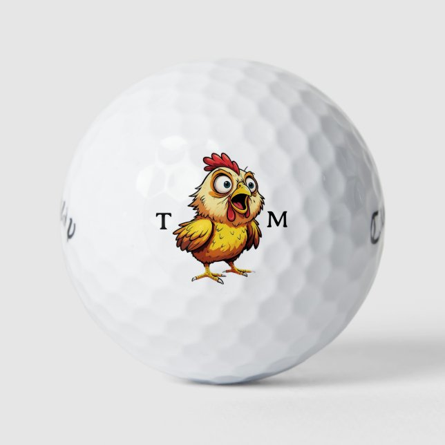 Balles De Golf Boules de golf de l'Callaway de poulet (Devant)