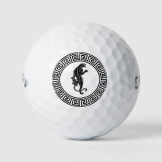 Balles De Golf Boules de golf de tatouage de Black Panther