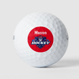Balles De Golf Boules de golf Hockey Gear - Personnalisé -Ajouter