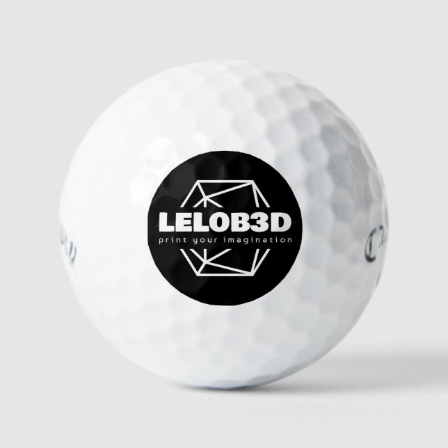 Balles De Golf Boules de golf Lelob3D (Recto)