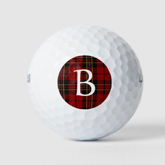 Balles De Golf Boules de golf Monogramme personnalisées Brodé (Devant)