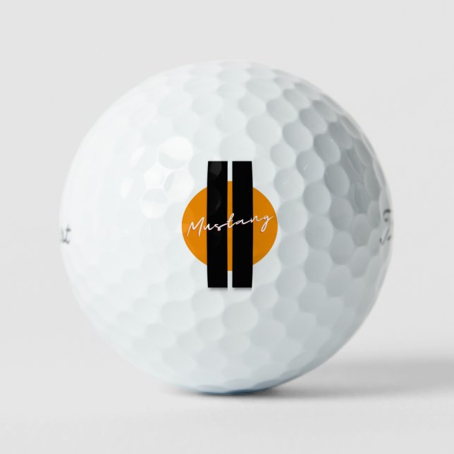 Balles De Golf Boules de golf Mustang Pro V1 (Recto)