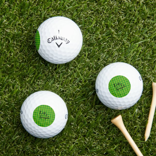 Balles De Golf Boules de golf personnalisées (Herbe in situ)