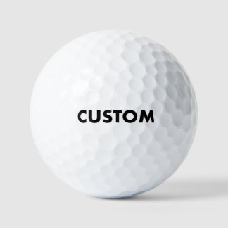 Balles De Golf Boules de golf personnalisées
