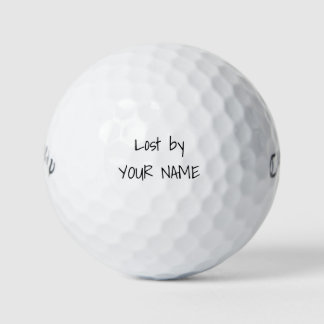 Balles De Golf Boules de golf personnalisées