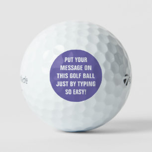 Balles De Golf Boules de golf personnalisées