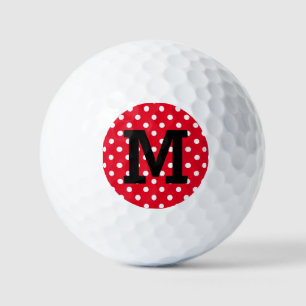 Balles De Golf Boules de golf personnalisées avec imprimé pois ro