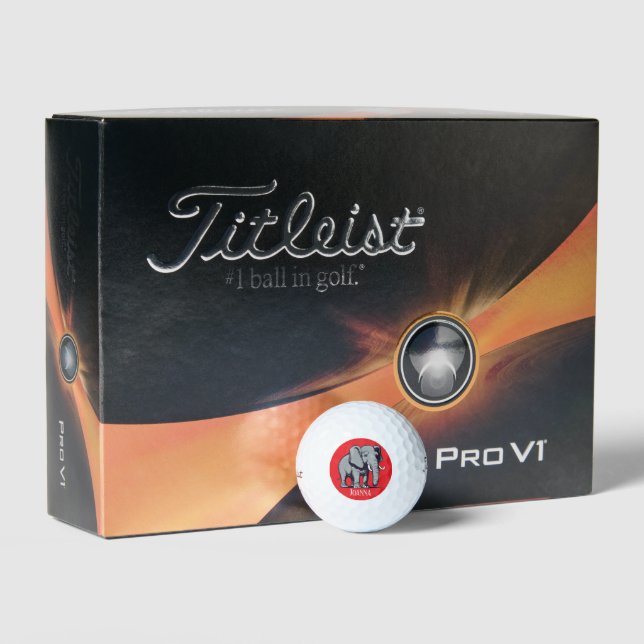 Balles De Golf Boules de golf personnalisées Elephant Titleist Pr (Conditionnement)