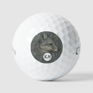 Balles De Golf Boules de golf personnalisées Grey Fox