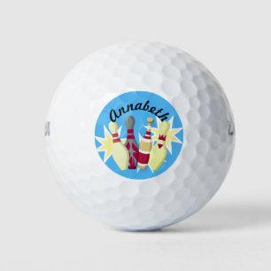Balles De Golf Bowling de style vintage