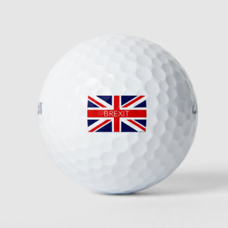 BALLES DE GOLF BREXIT UNION JACK - IMAGE DE HAUTE QUALITÉ