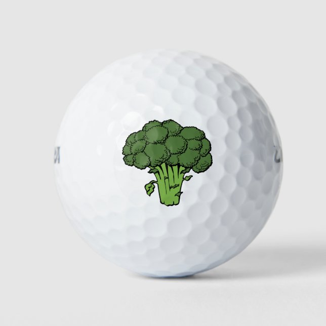Balles De Golf Broccoli vert (Devant)