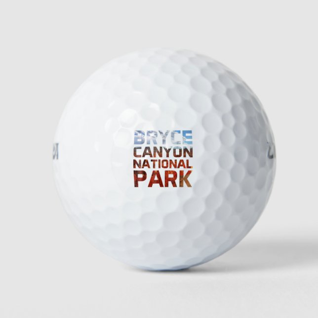 Balles De Golf Bryce Canyon National Park Utah Randonnée, Camping (Devant)
