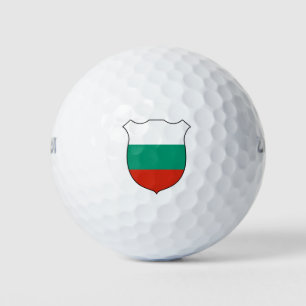 Balles De Golf Bulgarie Drapeau Grand Patriotique
