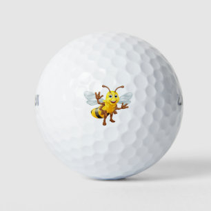 Balles De Golf Bumble Honey Bee Bumblebee personnage de dessin