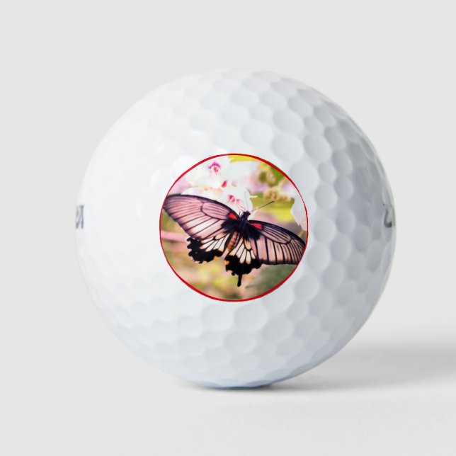 BALLES DE GOLF BUTTERFLY GOLF BALL WILSON ULTRA 500 DISTANCE (Devant)
