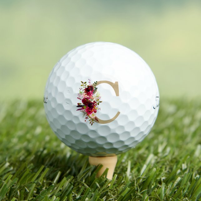Balles De Golf C Floral (T-shirt Insitu)