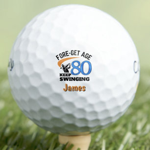 Balles De Golf Cadeau amusant pour les 80 ans d'un frère – Contin