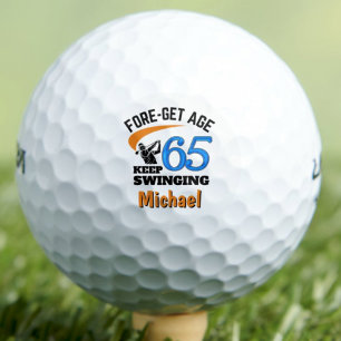 Balles De Golf Cadeau d'anniversaire 65 ans pour grand-père drôle
