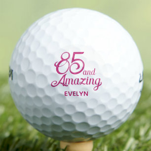 Balles De Golf Cadeau d'anniversaire 85 ans pour maman écriture r