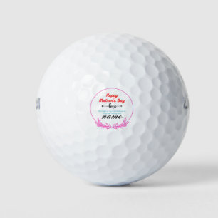 Balles De Golf cadeau de jour de la mère heureuse idée de golf ba