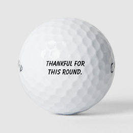 Balles De Golf Cadeau de rappel du mantra 'Reconnaissant pour cet