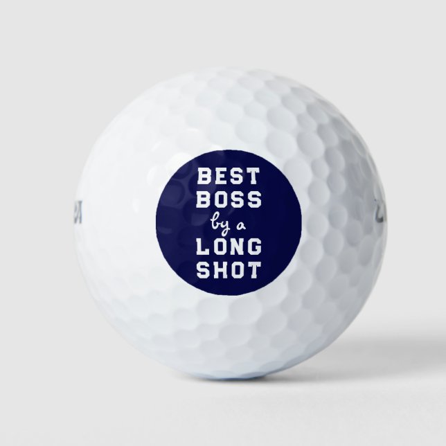 Balles De Golf Cadeau du patron (Devant)