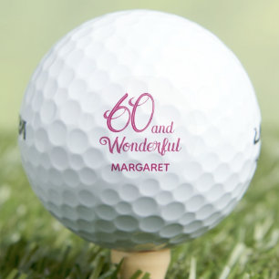 Balles De Golf Cadeau élégant pour Voisin - 60 et merveilleux