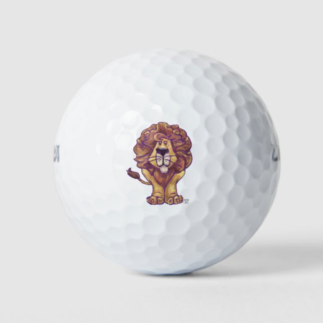 Balles De Golf Cadeaux et accessoires Lion (Devant)