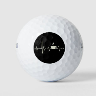 Balles De Golf Café junkie espresso design avec pulsation