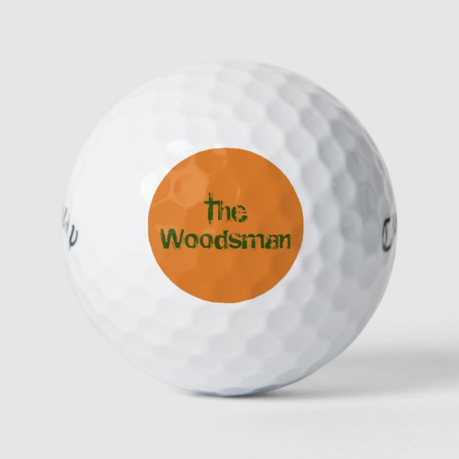 Balles De Golf Callaway Warbird Golf Ball - Woodsman (Devant)