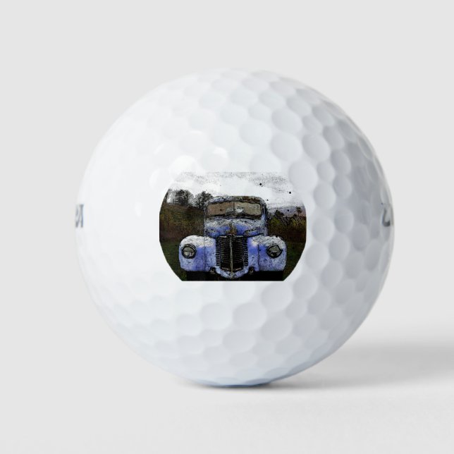 Balles De Golf Camion vintage (Devant)