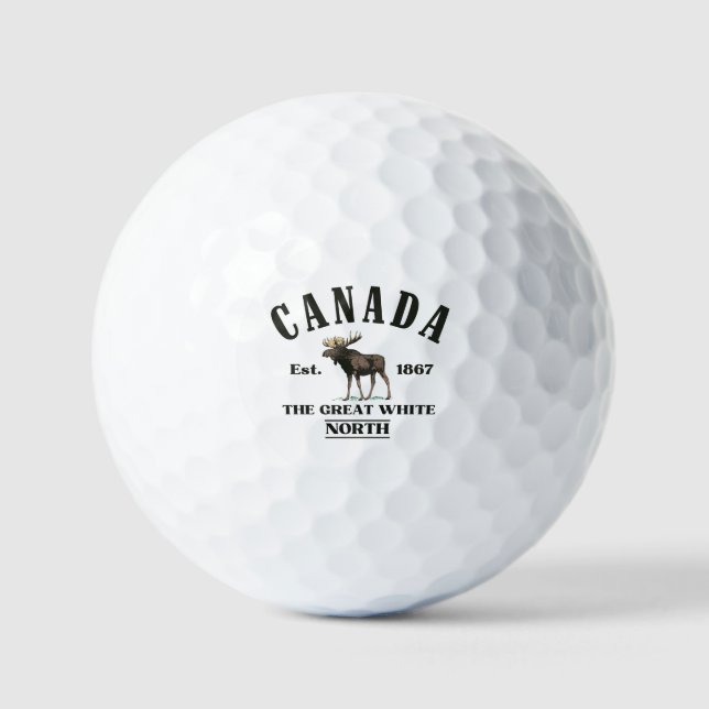 Balles De Golf Canada (Recto)