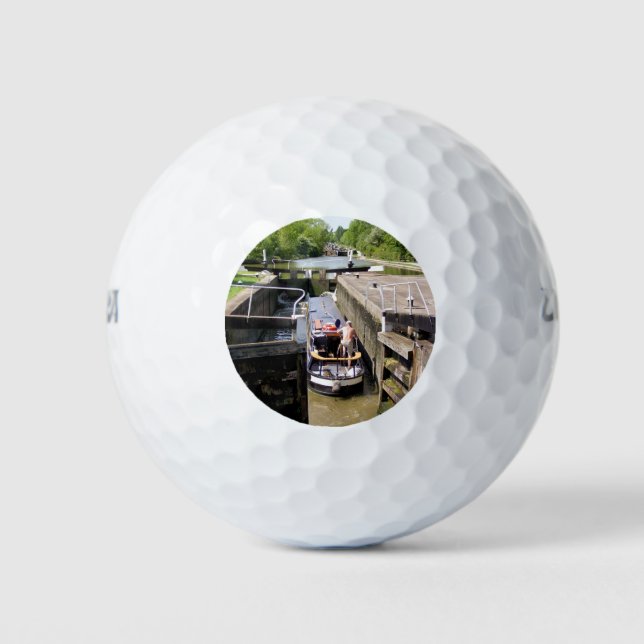 BALLES DE GOLF CANAL NARROWBOATS (Devant)