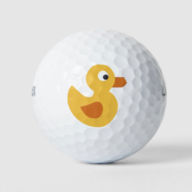 Balles De Golf canard en caoutchouc (Devant)
