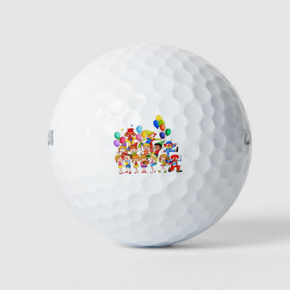 Balles De Golf Caractère de dessin