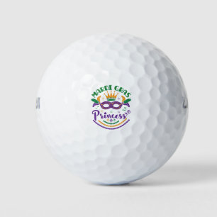 Balles De Golf Carnaval de Mardi Gras Princess Cute Women