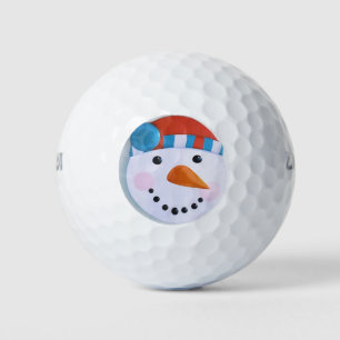Balles De Golf Carotte de neige Nez Noël hiver
