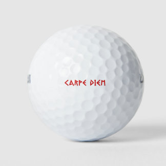 Balles De Golf Carpe Diem