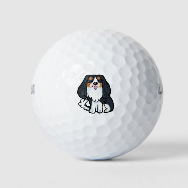 Balles De Golf Cavalier Kings Charles Spaniel (Devant)