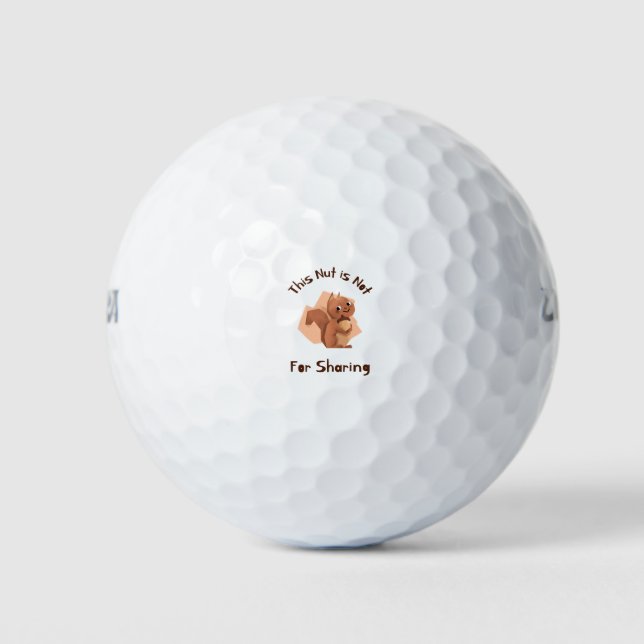 Balles De Golf Ce noeud n'est pas destiné au partage (Devant)