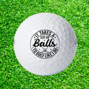 Balles De Golf Célébration du meilleur papa de golf