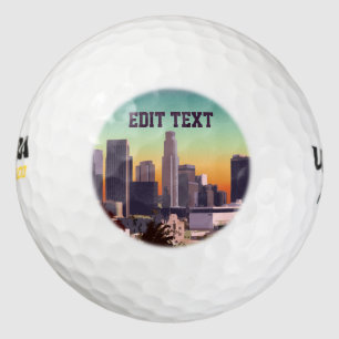 Balles De Golf Centre-ville de Los Angeles - Image personnalisabl