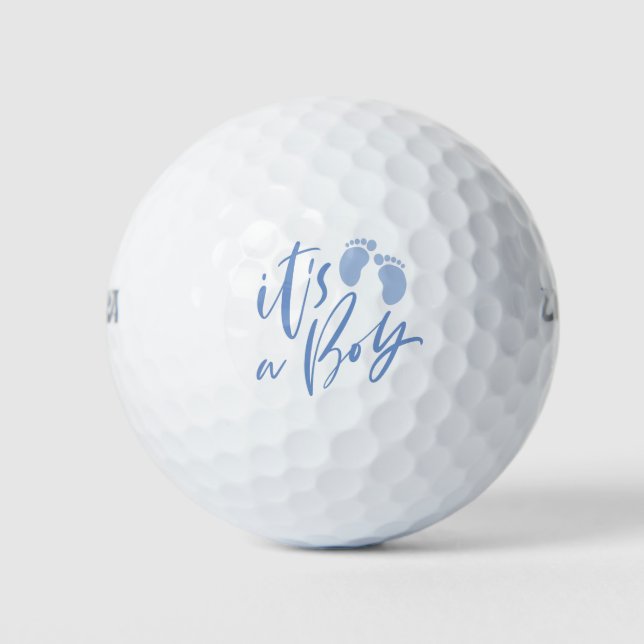 Balles De Golf C'est un Jeu de Reveal Genre Garçon (Devant)