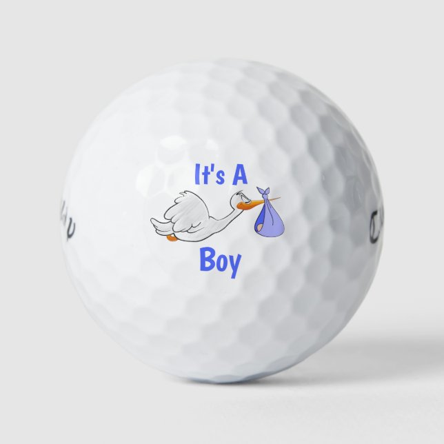 Balles De Golf C'est une cigogne boule de golf (Devant)