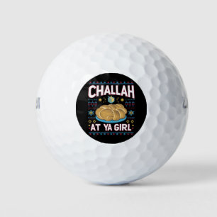 Balles De Golf Challah À Toi Fille Drôle De Nourriture Hanukkah C