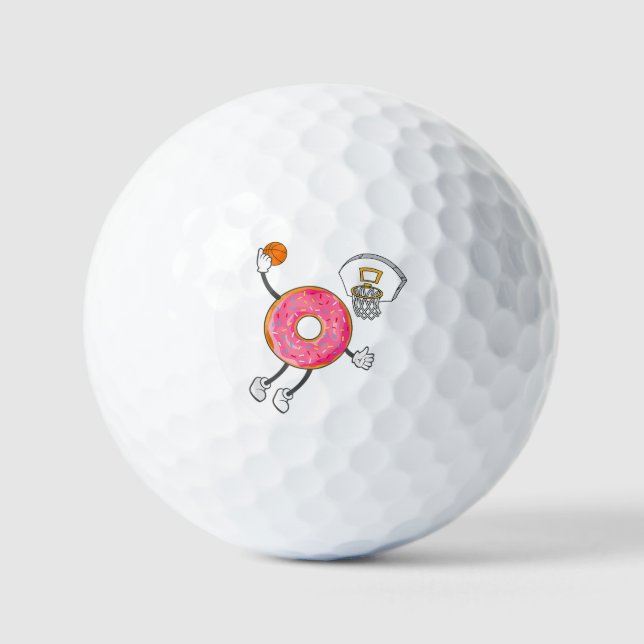 Balles De Golf Champ de nourriture Dunking Donut Hole (Recto)